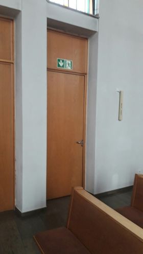 Tür Kirche innen
